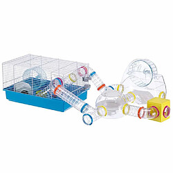 Ferplast Cage pour hamsters Paula Bleu 46x29,5x24,5 cm 57906411