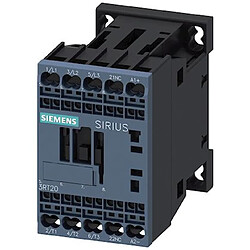 contacteur sirius - 7a - 3 pôles - 1f - 24v dc - siemens 3rt2015-2bb42 