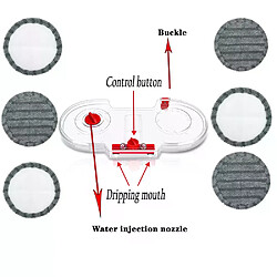 Aspirateur à eau électrique pour Dyson V7 V8 V10 V11, pièces de rechange, tête de vadrouille électrique, brosse avec 6 tampons de vadrouille