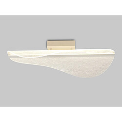 Inspired Plafonnier, LED 40W, 3000K, 2450lm, Blanc, Acrylique, 3 ans de garantie