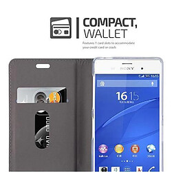 Acheter Cadorabo Coque Sony Xperia Z3 Etui en Gris