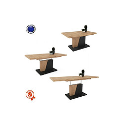 Avis Dusine TABLE BASSE CHOPIN RELEVABLE ET EXTENSIBLE BOIS