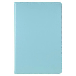 Etui en PU fermeture élastique avec support rotatif à 360° bleu clair pour votre Lenovo Tab P12 Pro