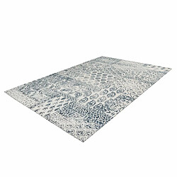 Acheter Paris Prix Tapis d'Extérieur Ethnique Yoga Bleu & Ivoire 200 x 290 cm