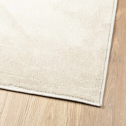 Avis vidaXL Tapis OVIEDO à poils courts beige 80x200 cm