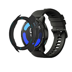 Coque en TPU double couleur, noir/bleu pour votre Xiaomi Watch Color 2