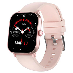 Montre Connectée Bluetooth Fit Ozone 3 IP68 Autonomie 20 jours Noerden Rose