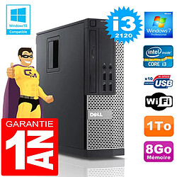 PC DELL 990 SFF Core I3-2120 Ram 8Go Disque 1 To Wifi W7 - Occasion