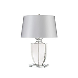 Elstead Lighting Lampe de table Liona Verre Clair