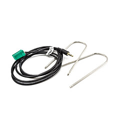 vhbw Aux Câble adaptateur allume cigare Radio pour Auto, Renault Clio, Espace, Kangoo, Laguna, Laguna, Traffic, Twingo avec radio carminate