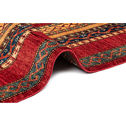 Vidal Tapis de laine 291x202 rouge Torkman