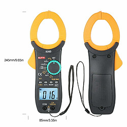 Justgreenbox 1000A AC Clamp Meter Auto Range 6000 Comptes 1,9 pouces LCD Numérique True RMS NCV Type Universel - T6112211958033 pas cher