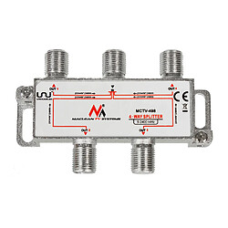 Avis Maclean Répartiteur d'antenne satellite 4 sorties 1/4