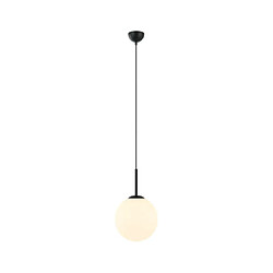 Luminaire Center Suspension Deore Verre,Acier Blanc, Noir