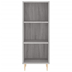 Avis vidaXL Buffet sonoma gris 34,5x32,5x90 cm bois d'ingénierie