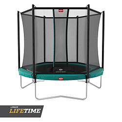 BERG Trampoline Favorit Regular 330 Green avec Filet de securité Comfort