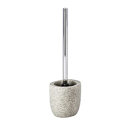 WENKO Brosse WC design nature Puro - Gris clair