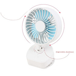 Ventilateur de Table USB Portable Mini Ventilateur de Bureau Rechargeable à Clipser Rotation à 360 Degrés Ventilateur à Clipser Réglable à 3 Vitesses pas cher