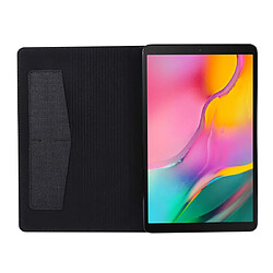 Acheter Wewoo Housse Coque Pour Galaxy Tab a 10.1 2019 Étui en cuir PU T510 / T515 Teature avec à rabat horizontal support et fentes cartes noir