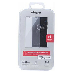 BigBen Connected Protège-écran pour Sony Xperia L1 Anti-rayures et Anti-traces de doigts Transparent