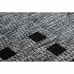 Avis Paris Prix Tapis d'Extérieur à Poils Courts Malang Argent 120 x 170 cm