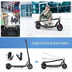 VICSONIC Trottinette Electrique Pliable 8'' 250W Scooter Electrique Batterie 7,5Ah avec Ecran LCD Noir pas cher