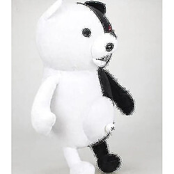 Universal Poupée ours noir et blanc, peluche lapin blanc rose, animaux empaillés pas cher