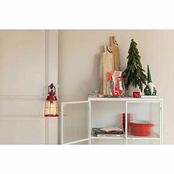 Avis Paris Prix Père Noël Déco Vintage 44cm Blanc & Or