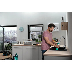 Avis Déstockage - Hansgrohe - Mitigeur de cuisine Focus M42 220 avec douchette extractible 2 jets finition chromé