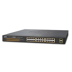 Planet Technology Corp Planet GSW-2620HP SW 24P Gigabit PoE+ 220W + 2 SFP