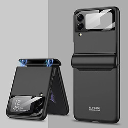 Coque de téléphone antichoc tout compris à absorption magnétique pour Samsung Galaxy Z Flip 3-Noir