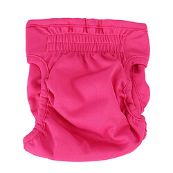 femelle chien chiot pantalons chienne saison menstruel couche-culotte hygiénique rose rouge m