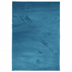 vidaXL Tapis OVIEDO à poils courts turquoise 200x280 cm