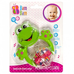 Bam bam - Hochet pour bébé " GRENOUILLE