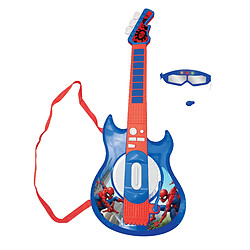 Lexibook Guitare Électronique Lumineuse avec lunettes équipées d'un micro Spider-Man