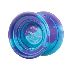 K8 Spin Ball Alloy Professional 8 Billes Roulement YoYo Bleu Pourpre