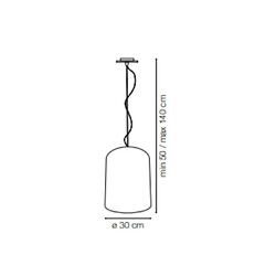 Avis Ideal Lux Suspension Chromée KEN 1 ampoule en verre