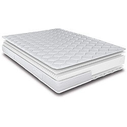 Ebac Matelas 90x200 Montana - Mousse - Hauteur 18 cm - 3 zones - Soutien medium pas cher