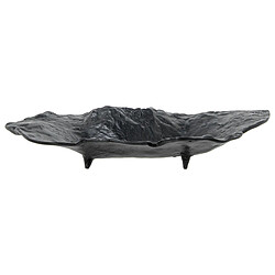 Centre de Table Alexandra House Living Noir Aluminium 41 x 20 x 7 cm