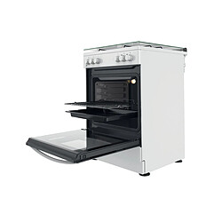 Acheter Cuisinière mixte a 69l 4 feux blanc - IS67M5KCW/FR - INDESIT