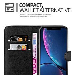 Cadorabo Coque iPhone XR Etui en Noir pas cher