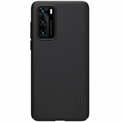 Alive Records Nillkin Super Frosted Shield - Coque pour Huawei P40 (Noir)