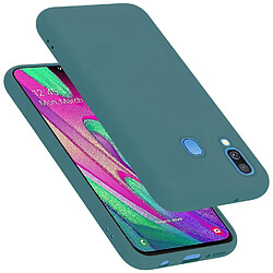 Cadorabo Coque Samsung Galaxy A40 Etui en Vert