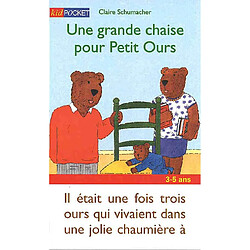 Une grande chaise pour Petit Ours