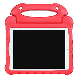 Coque en TPU poignée antichoc EVA adaptée aux enfants avec béquille rouge pour votre Apple iPad 9.7 pouces (2018)