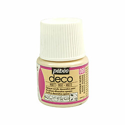 Pebeo Peinture acrylique opaque mate - Blanc antique - 45 ml