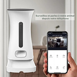 Avis DAEWOO Distributeur de croquettes Automatique pour Chiens et Chats avec camera Full HD - Nutrivision501C | Capacite de 7,5L