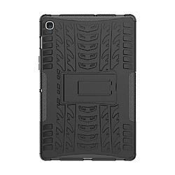 Wewoo Housse Coque antichoc TPU + PC pour Galaxy Tab S5eavec support Noir