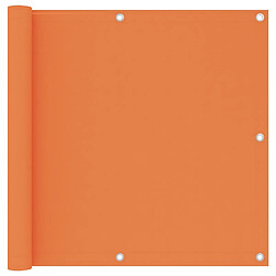 vidaXL Écran de balcon Orange 90x300 cm Tissu Oxford