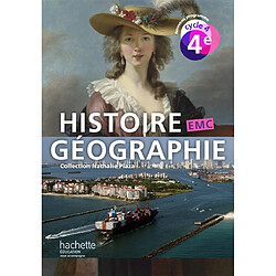 Histoire géographie, EMC : 4e, cycle 4 : nouveau programme - Occasion